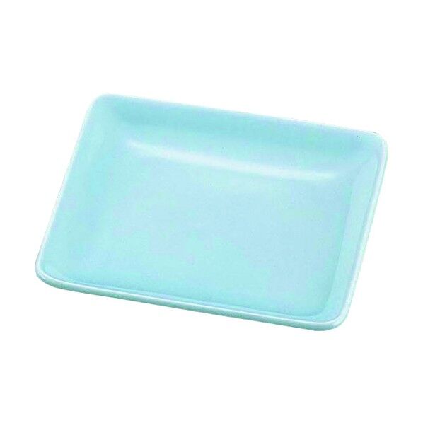 エムズジャパン スワン角皿 青磁 T03-138 大 RTLG301 1個
