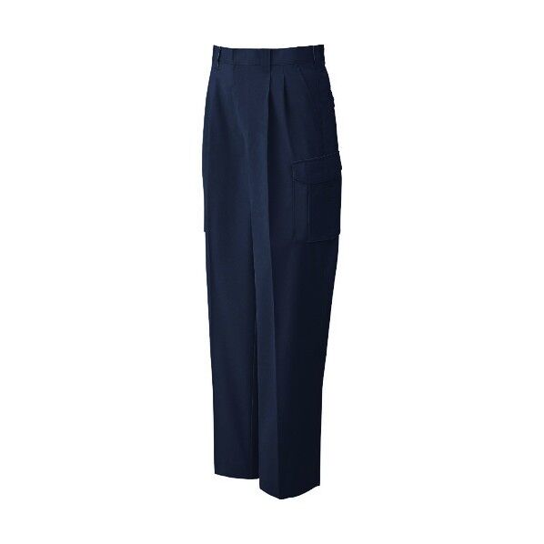 冬 ツータックカーゴパンツ ネイビー色 88サイズ WA20555-3-88 1点