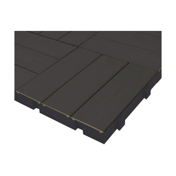 eーデッキブラック450X450mm