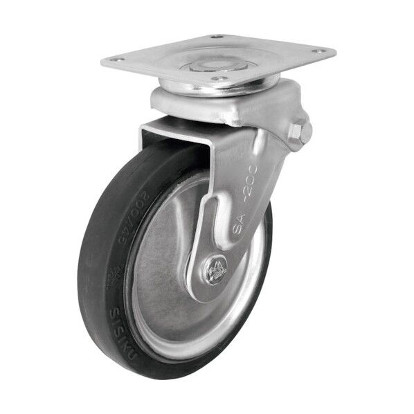 緩衝キャスター(ゴム車) 自在