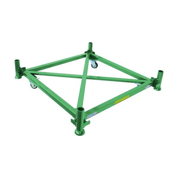 TRUSCO 段積ミパレット台車 500kg 1100×1100 単管無シ DPLC05-1111NP 1台...