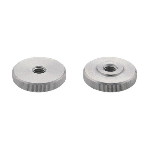 ナールドサムノブ 貫通タップ穴タイプ・ステンレス