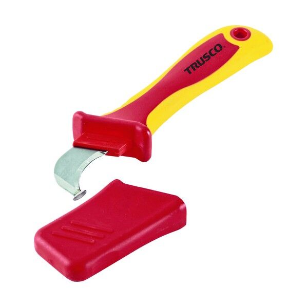 絶縁電工ナイフ(鎌形刃タイプ)180mm TZEN-200E 1点