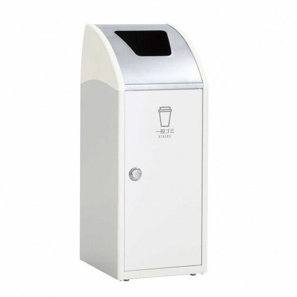 Trim(トリム) SLF ステン 一般ゴミ用 オフホワイト W360×D435×H930mm 47L DS-168-610-7 1個