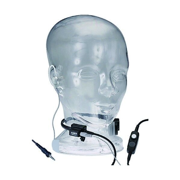 咽喉イヤホンマイク防水プラグタイプ