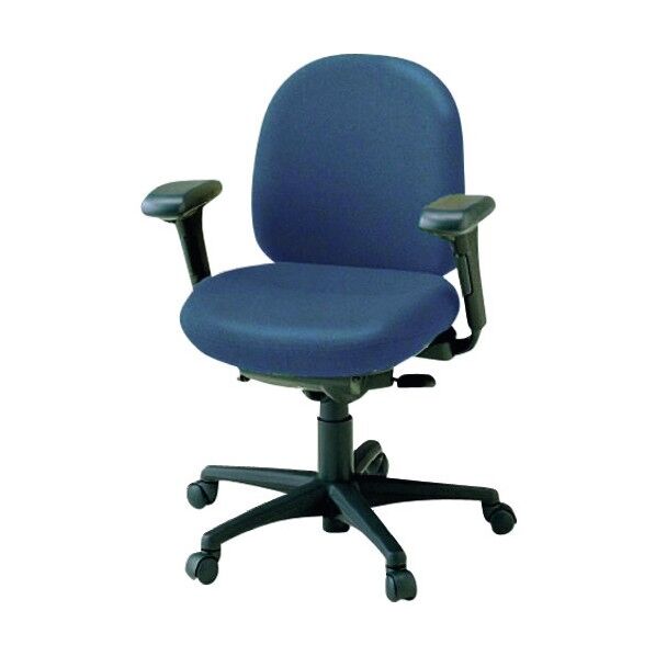 プラス 652847)事務イス 950-2 KD-F27NL-N BL 1点