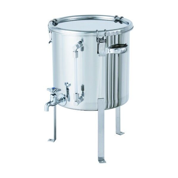 日東 レベル計・蛇口付密閉容器 脚付 20L CTH-W-LV-FL-30 1個