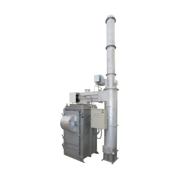 紙くず・木くず用焼却炉(大型投入口・高性能タイプ) AGZR-900J 1点