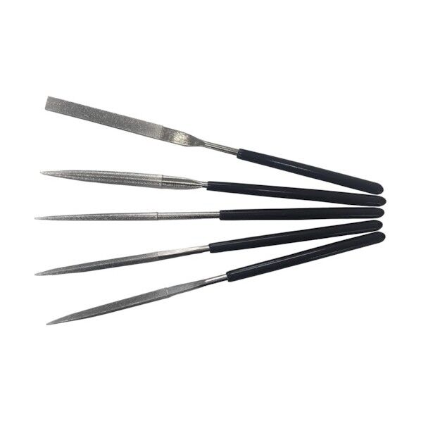 トラスコ(TRUSCO) 小細工用ダイヤモンドヤスリ 5種類セット 140MM TDIA140SET 5本...