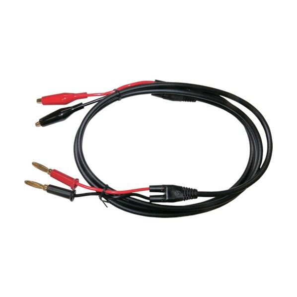 同軸テストリード1.5mシールドクリップM⇔バナナプラグ