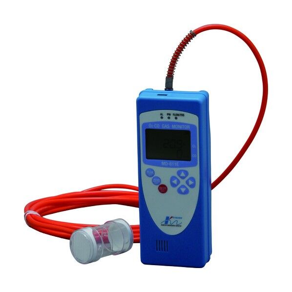 北川式酸素・一酸化炭素測定器