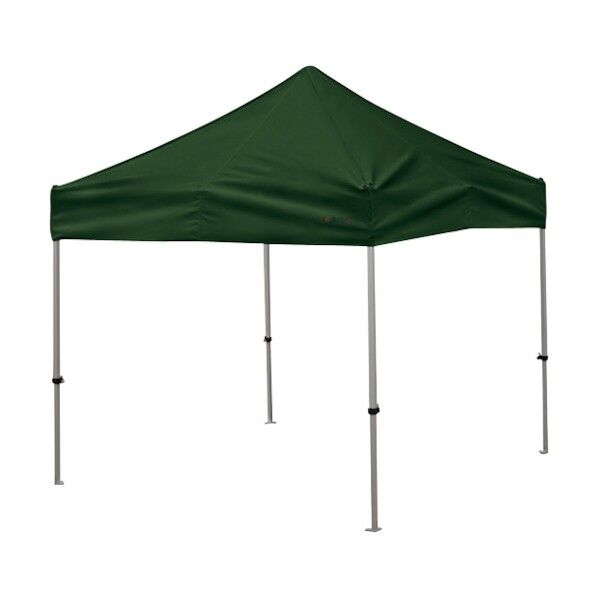 かんたんてんと 2.4m×2.4mオールアルミフレーム 深緑 KA/3WA-DG 1点