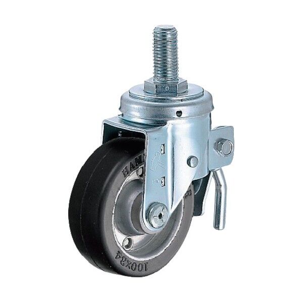 ねじ込トータルロック幅広ゴム車 615SAWR125 1