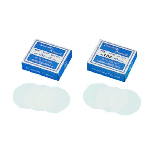 桐山ロート用ろ紙 #704 8φ 681-09-40-01 50枚