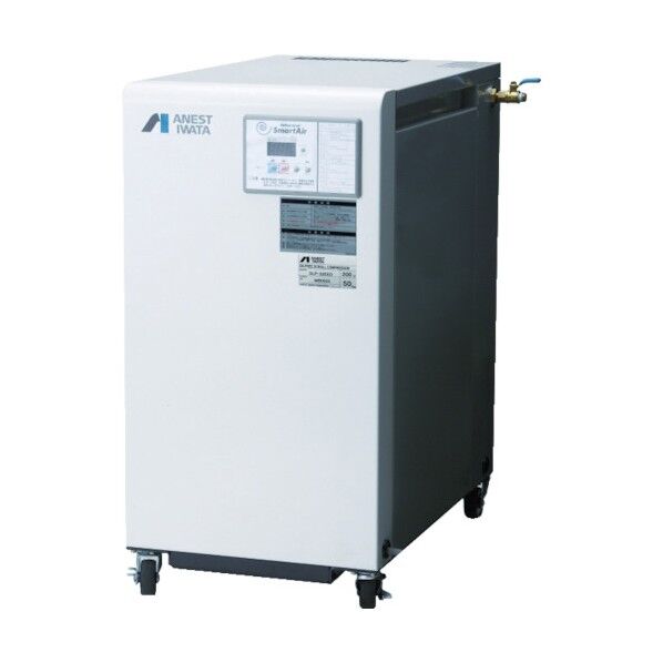 アネスト岩田 オイルフリー業務用ミニコンプレッサ 単相100V 200Wの 