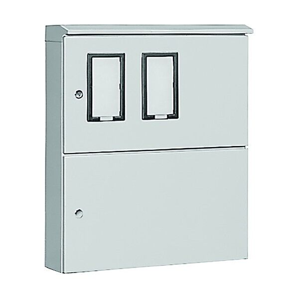 ステンレス引込計器盤キャビネット SOMS-26B 1個