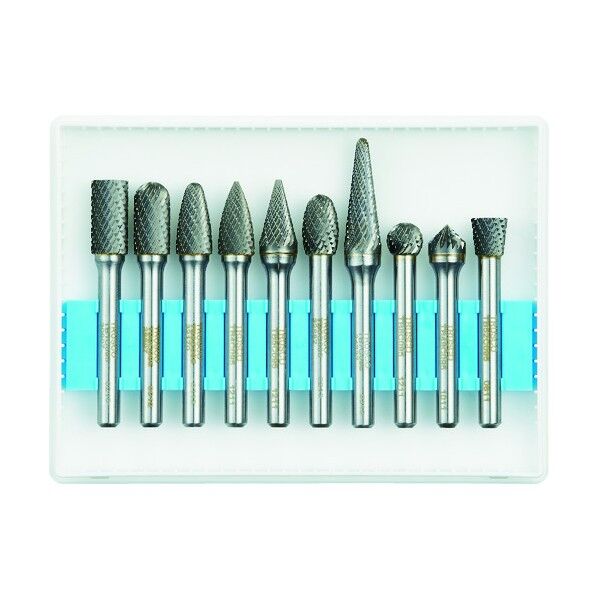 超硬バーセットCシリーズ軸6mm刃径9.5mm10本セット 131 x 96 x 16 mm TB-C095-10S 1本