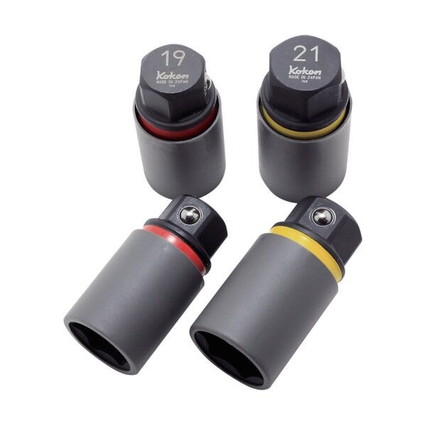 コーケン 低頭ホイールナット対応アダプターソケット 19mm 280PM-19 1