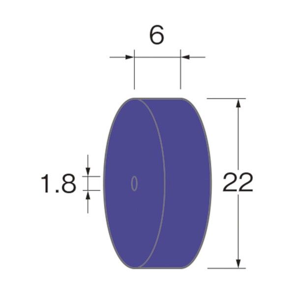 ホイール型セラミックゴム砥石粒度(#):320高さ(mm)6.0 R5334 10枚