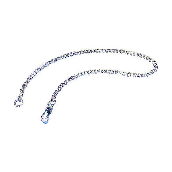 チェーン鉄クロームメッキ3.3mm幅X300mm