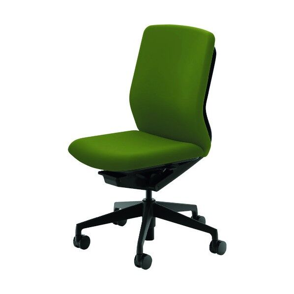 KRENE/KRA-300BC PA クロス ハイ ブラックシェル 肘なし Gグリーン 5-353-3017 1点