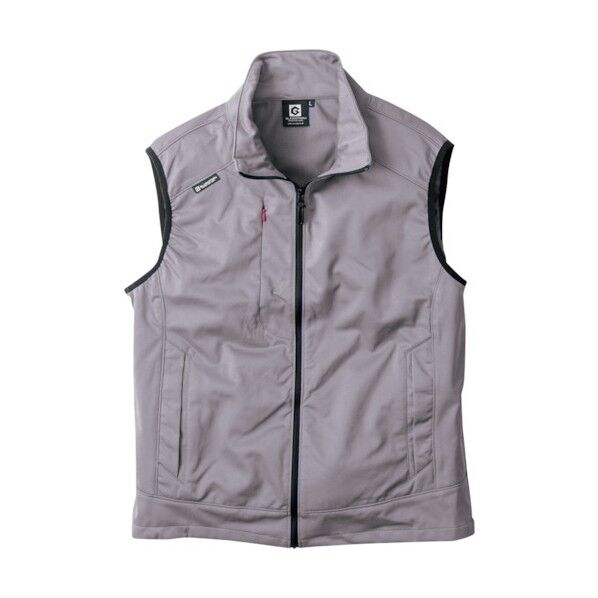 防風ストレッチベスト グレー 3L G-2349-3-3L 1点