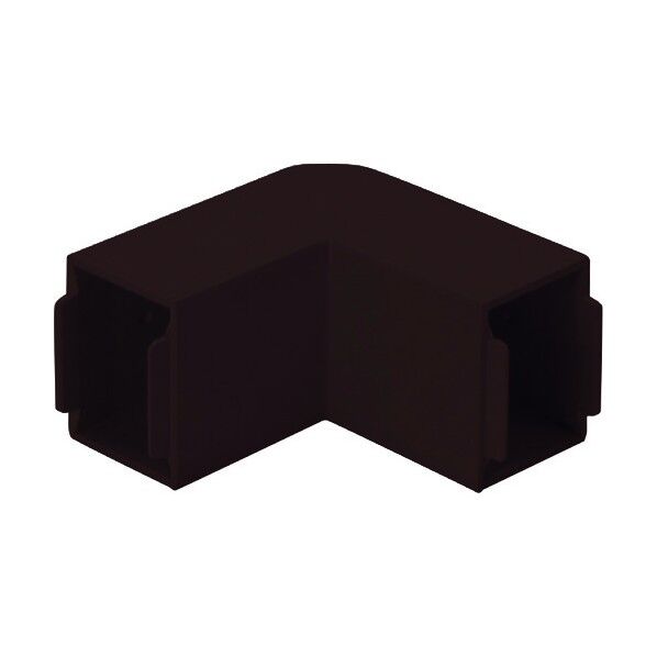 マサル 屋外用エムケーダクト付属品 内外マガリ 0号 チョコ MDK109...