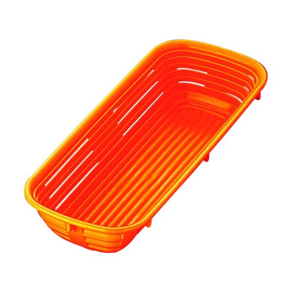 サーモハウザー 醗酵カゴ長角型(ポリプロピレン) 48769 オレンジ オレンジ WHT15 1個