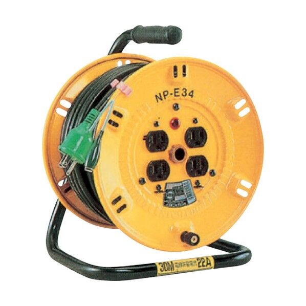 電工ドラム50Mアース付 100V15A3C NF-E54 1136010211 1点