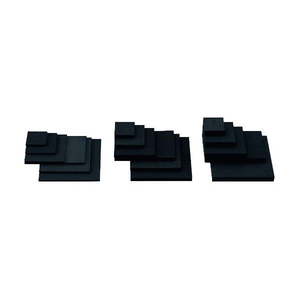 ポリエチレンスポンジ 黒 20×200×300mm SR20-23 1点