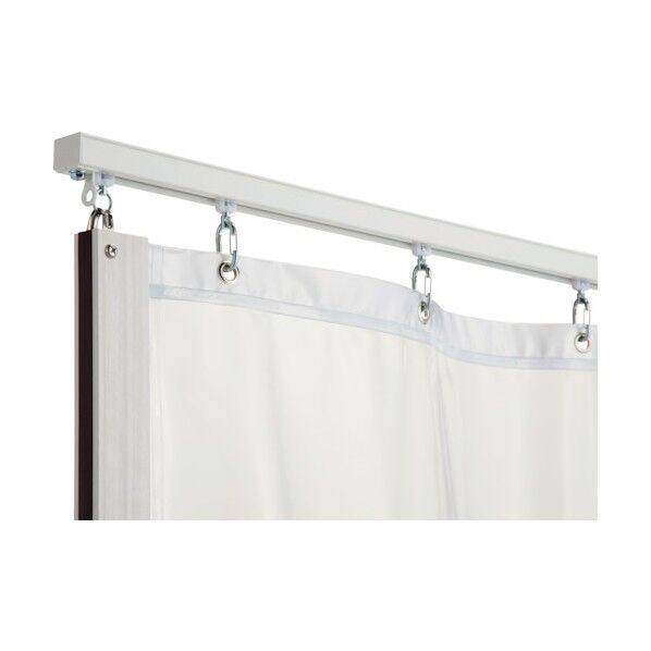 D30カーブレール800×800×500Rアルミ ホワイト