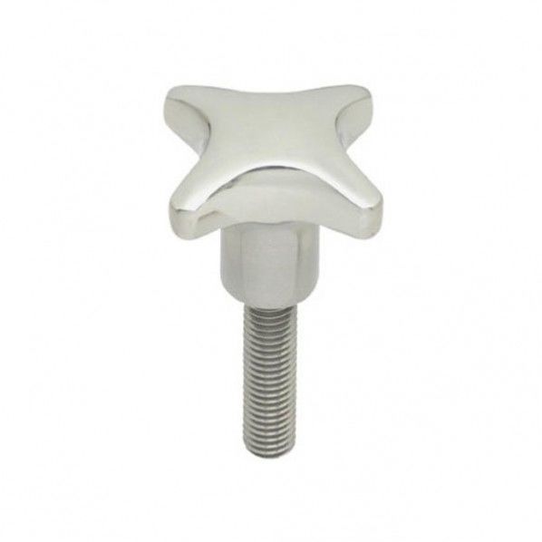 ステンレスクロスノブ(オネジ)