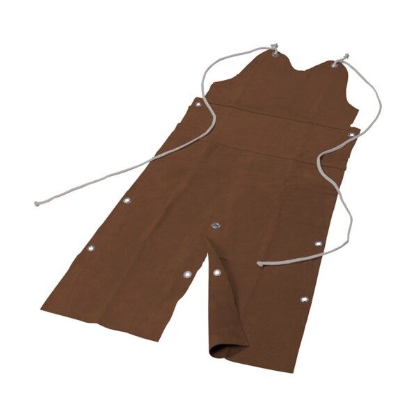 床革胸付ローハイド(股アテ付) 茶 BR-AP2307 6300031746 1枚