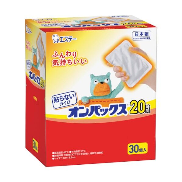 エステー KUMA貼らないオンパックス30P 1点