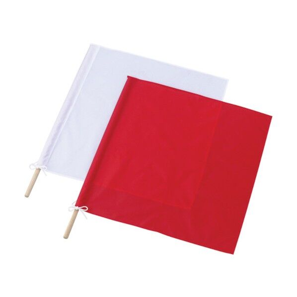 信号手旗 棒付 18732-71-888 18732-71-888 1点