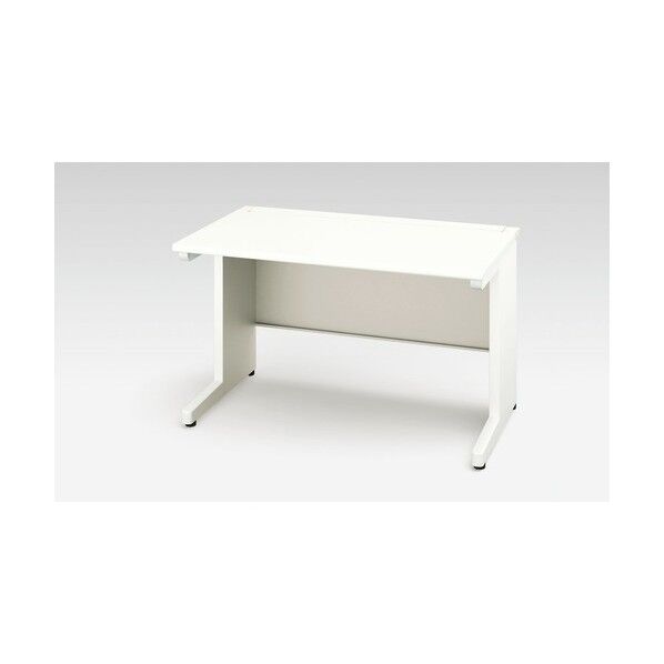平デスク(引出し無し) XEHH127FDN-WH 1点
