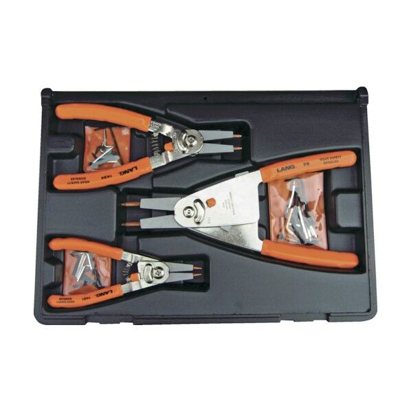 スナップリングプライヤー 3点セット 1465 1セット