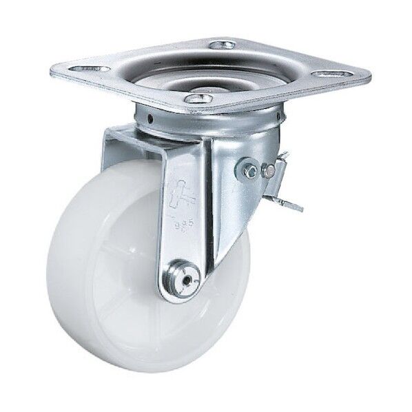 400Sシリーズ方向規制自在ナイロン車125mm 平戸車 400F0SN125 1個