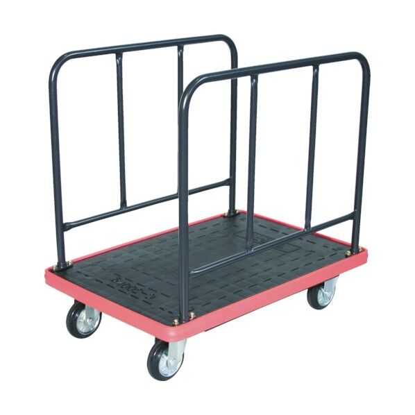 MKP樹脂製台車 サイドハンドル 906×616 ブルー