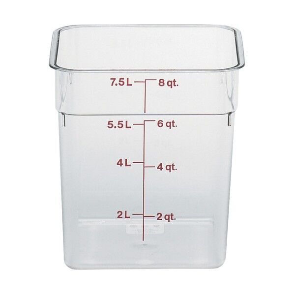 角型コンテナー/クリアー 8SFSCW(135) 1点