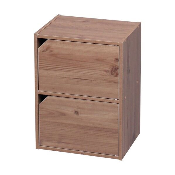 モジュールボックス扉付 ナチュラル MDB-2D 1