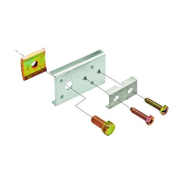 電工 ダクター中間支持金具開口横向