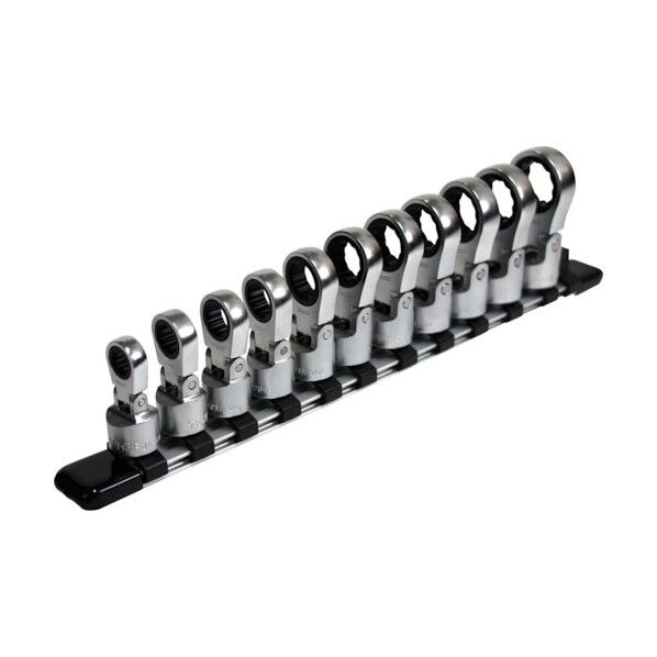 フレックスラチェットめがねソケットセット(ホルダー付) HRM311F 1点