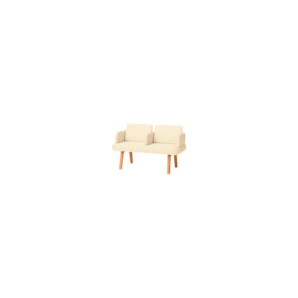 40369)LS-5000 2人掛け 全肘付 LS-5223AN BE 1点