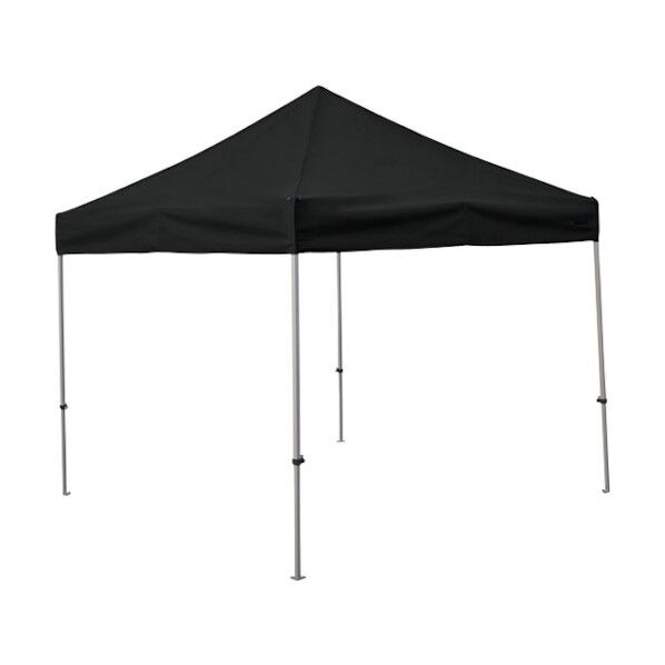 かんたんてんと 3.0m×3.0mオールアルミフレーム 黒 KA/6WA-BK 1点