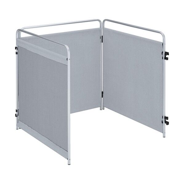 トラスコ(TRUSCO) 小型火花用衝立 900mm角 三面セット プレミアムシルバー TTH3-900-PS 1点...