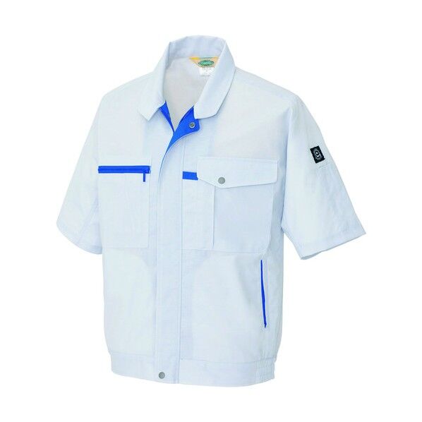 半袖ブルゾン(男女兼用) 003シルバーグレー 4L 5361 1