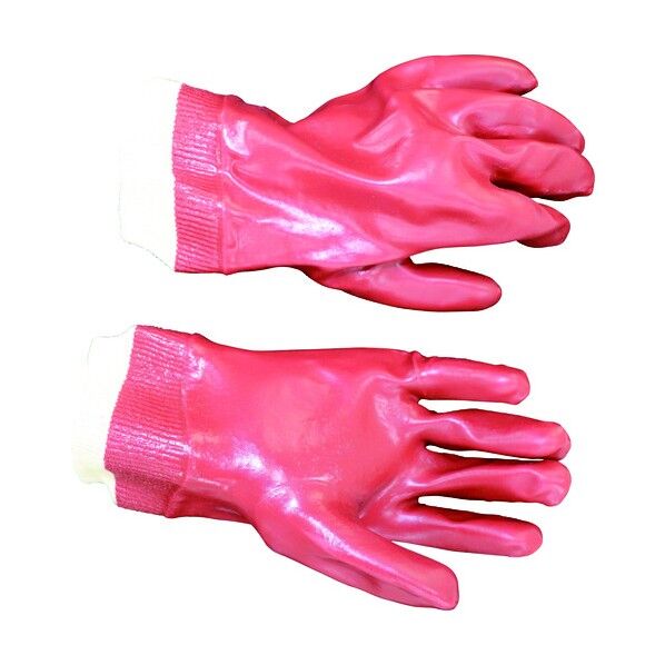 塩化ビニール手袋 No200 茶