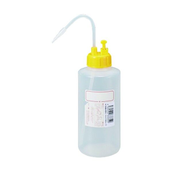 東京硝子器械 NT洗瓶 B型 カラーcap 500mL 色1 LY 927-22-22-01 1点