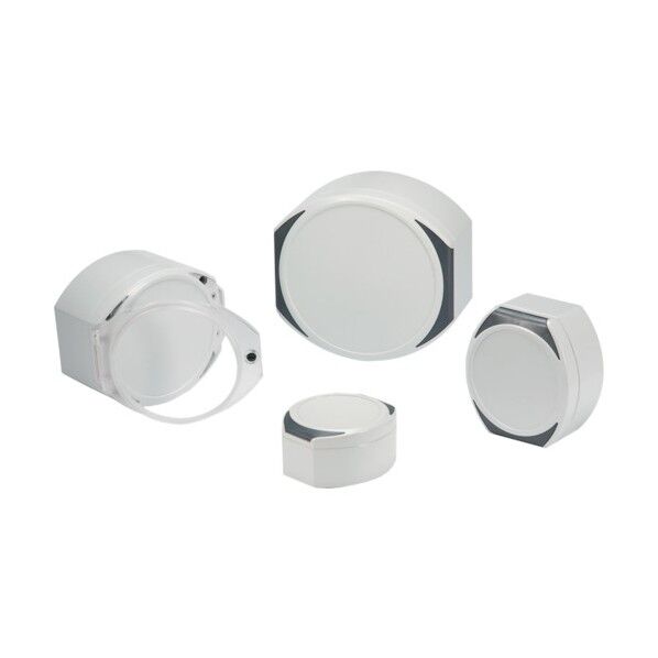 円形防水・防塵アルミダイキャストボックス AR12-13-7 1点